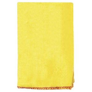 yellow dust cloth